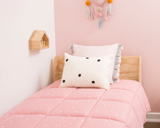 Quilt Diseño Lluvia de Estrellas