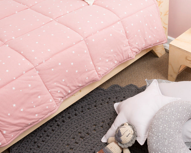 Quilt Diseño Lluvia de Estrellas