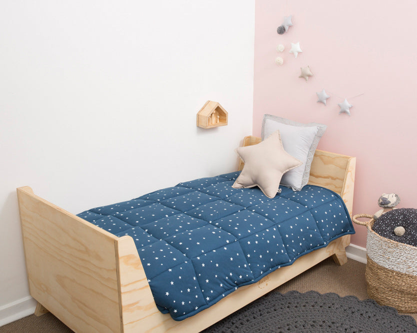 Quilt Diseño Lluvia de Estrellas