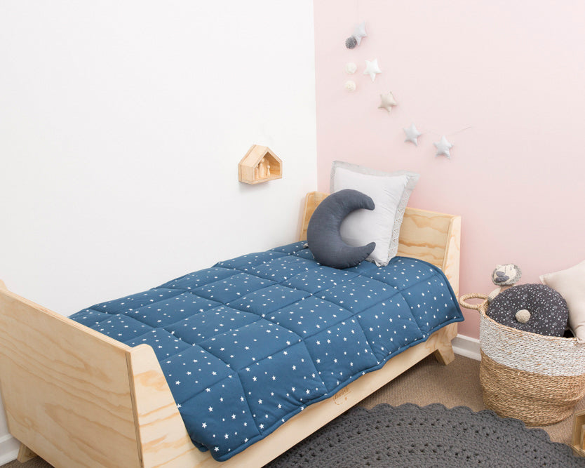 Quilt Diseño Lluvia de Estrellas