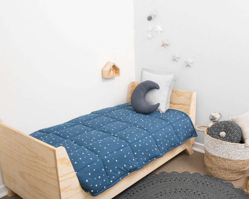 Quilt Diseño Lluvia de Estrellas